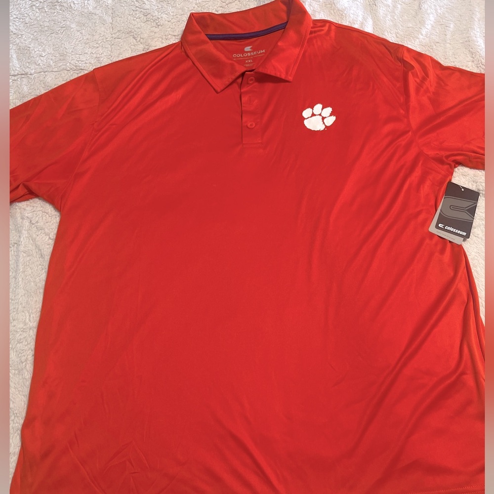 COPY - Clemson Tigers Colosseum Polo Shirt Orange Size 2XL New